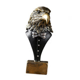 Maxbell Eagle Statue Adornment Creative Eagle Figurine for Home Bathroom Living Room