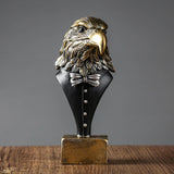 Maxbell Eagle Statue Adornment Creative Eagle Figurine for Home Bathroom Living Room