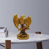 Maxbell Eagle Statue Home Decor Modern Collection Sculpture for Desk Bookshelf Party