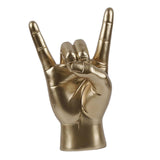 Maxbell Rock Hand Gesture Statue Art Finger Sculpture for Apartment Living Room Cafe Right Hand