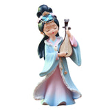 Maxbell Chinese Beauty Statue Table Centerpiece Ornament for Holidays Cafe Bookshelf Wang Zhaojun