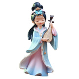 Maxbell Chinese Beauty Statue Table Centerpiece Ornament for Holidays Cafe Bookshelf Wang Zhaojun