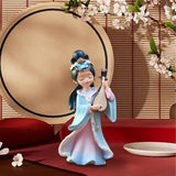 Maxbell Chinese Beauty Statue Table Centerpiece Ornament for Holidays Cafe Bookshelf Wang Zhaojun