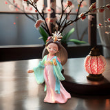 Maxbell Chinese Beauty Statue Table Centerpiece Ornament for Holidays Cafe Bookshelf Yang Guifei