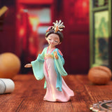 Maxbell Chinese Beauty Statue Table Centerpiece Ornament for Holidays Cafe Bookshelf Yang Guifei