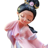 Maxbell Chinese Beauty Statue Table Centerpiece Ornament for Holidays Cafe Bookshelf Xishi