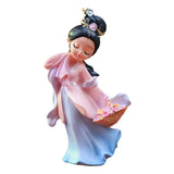 Maxbell Chinese Beauty Statue Table Centerpiece Ornament for Holidays Cafe Bookshelf Xishi