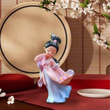 Maxbell Chinese Beauty Statue Table Centerpiece Ornament for Holidays Cafe Bookshelf Xishi