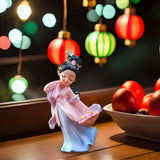 Maxbell Chinese Beauty Statue Table Centerpiece Ornament for Holidays Cafe Bookshelf Xishi
