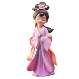 Maxbell Chinese Beauty Statue Table Centerpiece Ornament for Holidays Cafe Bookshelf Diaochan