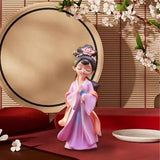 Maxbell Chinese Beauty Statue Table Centerpiece Ornament for Holidays Cafe Bookshelf Diaochan