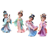 Maxbell Chinese Beauty Statue Collectible Lady Sculpture for Party Shelf Living Room Wang Zhaojun