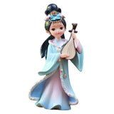 Maxbell Chinese Beauty Statue Collectible Lady Sculpture for Party Shelf Living Room Wang Zhaojun