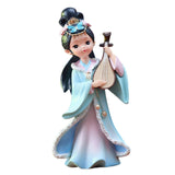 Maxbell Chinese Beauty Statue Collectible Lady Sculpture for Party Shelf Living Room Wang Zhaojun