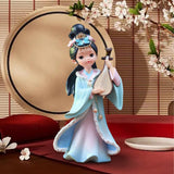 Maxbell Chinese Beauty Statue Collectible Lady Sculpture for Party Shelf Living Room Wang Zhaojun