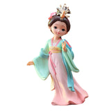 Maxbell Chinese Beauty Statue Collectible Lady Sculpture for Party Shelf Living Room Yang Guifei