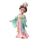 Maxbell Chinese Beauty Statue Collectible Lady Sculpture for Party Shelf Living Room Yang Guifei