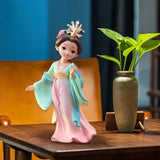 Maxbell Chinese Beauty Statue Collectible Lady Sculpture for Party Shelf Living Room Yang Guifei