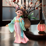 Maxbell Chinese Beauty Statue Collectible Lady Sculpture for Party Shelf Living Room Yang Guifei