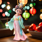 Maxbell Chinese Beauty Statue Collectible Lady Sculpture for Party Shelf Living Room Yang Guifei