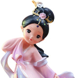 Maxbell Chinese Beauty Statue Collectible Lady Sculpture for Party Shelf Living Room Xishi