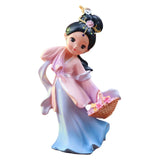 Maxbell Chinese Beauty Statue Collectible Lady Sculpture for Party Shelf Living Room Xishi