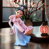 Maxbell Chinese Beauty Statue Collectible Lady Sculpture for Party Shelf Living Room Xishi