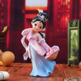 Maxbell Chinese Beauty Statue Collectible Lady Sculpture for Party Shelf Living Room Xishi