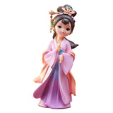 Maxbell Chinese Beauty Statue Collectible Lady Sculpture for Party Shelf Living Room Diaochan
