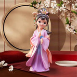 Maxbell Chinese Beauty Statue Collectible Lady Sculpture for Party Shelf Living Room Diaochan