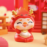 Maxbell Chinese New Year Dragon Figurine Mini Creative for Tabletop Office Bookshelf Style A