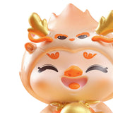 Maxbell Chinese New Year Dragon Figurine Mini Creative for Tabletop Office Bookshelf Style B