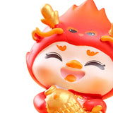 Maxbell Chinese New Year Cartoon Dragon Figurine Cute Table Ornament for Living Room Style A