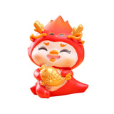 Maxbell Chinese New Year Cartoon Dragon Figurine Cute Table Ornament for Living Room Style A