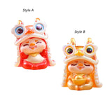 Maxbell 2024 Chinese New Year Cartoon Dragon Figurine Table Ornament for Living Room Style A