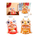 Maxbell 2024 Chinese New Year Cartoon Dragon Figurine Table Ornament for Living Room Style A