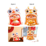Maxbell 2024 Chinese New Year Cartoon Dragon Figurine Table Ornament for Living Room Style A
