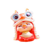 Maxbell 2024 Chinese New Year Cartoon Dragon Figurine Table Ornament for Living Room Style A