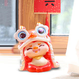 Maxbell 2024 Chinese New Year Cartoon Dragon Figurine Table Ornament for Living Room Style A