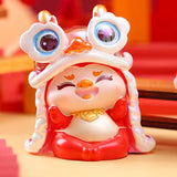 Maxbell 2024 Chinese New Year Cartoon Dragon Figurine Table Ornament for Living Room Style A