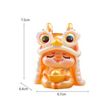 Maxbell 2024 Chinese New Year Cartoon Dragon Figurine Table Ornament for Living Room Style B