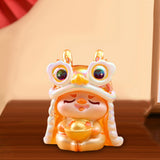 Maxbell 2024 Chinese New Year Cartoon Dragon Figurine Table Ornament for Living Room Style B