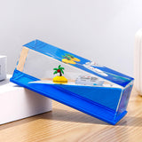 Maxbell Acrylic Statue Decorations Floating Bottle Desk Decorative for Tree and Boat