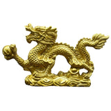 Maxbell Resin Dragon Figurines Home Decorative for Living Room Desk Entrance Cabinet M