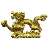 Maxbell Resin Dragon Figurines Home Decorative for Living Room Desk Entrance Cabinet L