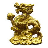Maxbell Resin Dragon Figurines Home Decorative for Living Room Desk Entrance Cabinet S