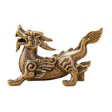 Maxbell Feng Shui Kirin Statue Lifelike Kirin Ornaments for Decor Office Dining Room