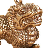 Maxbell Mini Kylin Figurine Home Decoration Desktop Sculpture Kylin Keychain Pendant