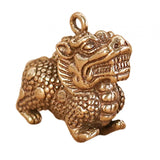 Maxbell Mini Kylin Figurine Home Decoration Desktop Sculpture Kylin Keychain Pendant