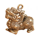 Maxbell Mini Kylin Figurine Home Decoration Desktop Sculpture Kylin Keychain Pendant